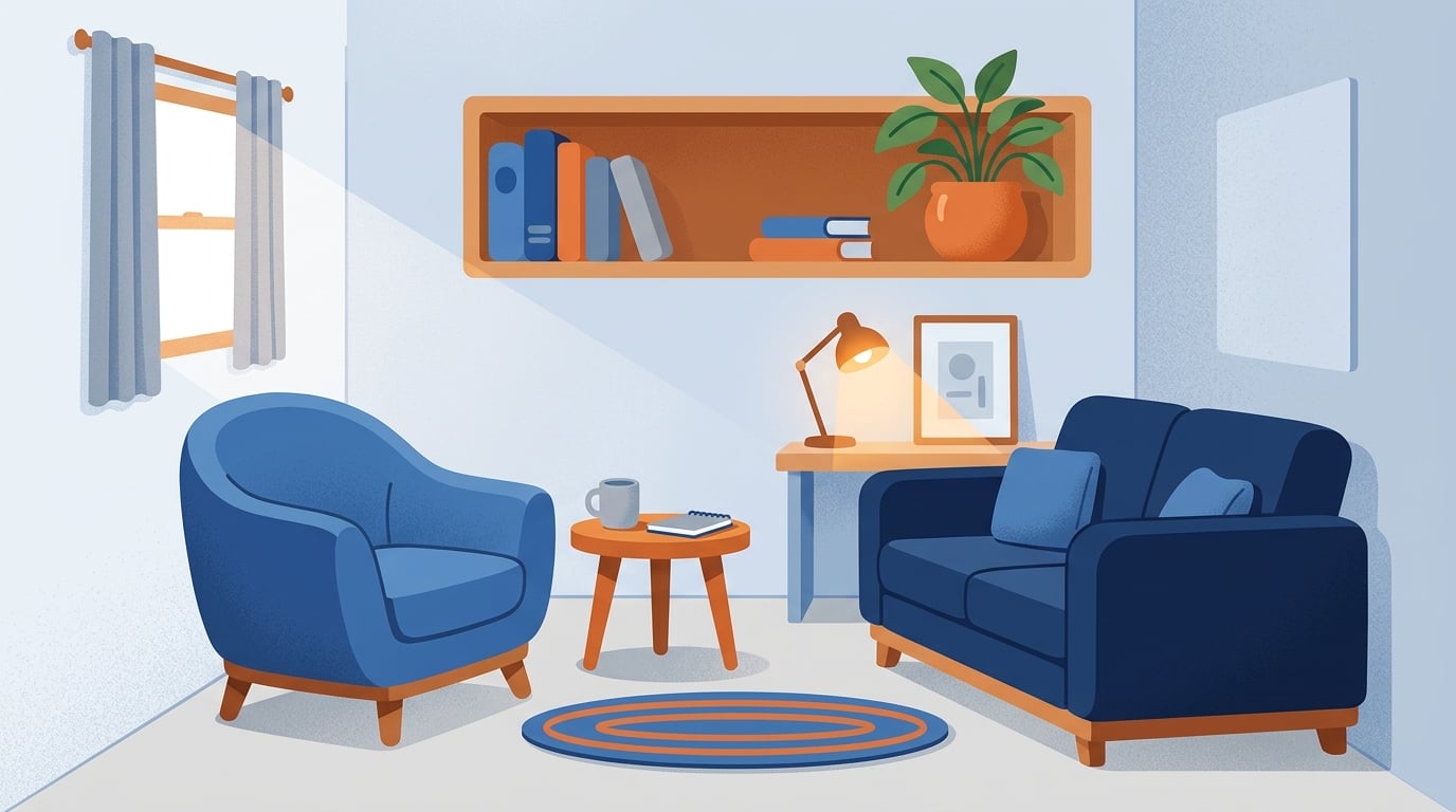Solo therapy office